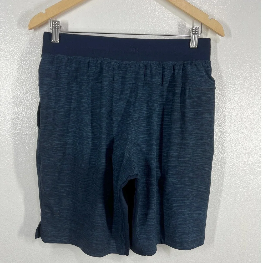 Lululemon Pace Breaker Shorts‎ Men's M Blue Liner Athletic Gym Run Training